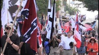 Charlottesville White Supremacists March Through Streets of  8/12/17