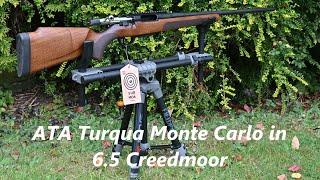 ATA Turqua Monte Carlo, 6.5 Creedmoor has arrived along with BOG tripods, FIRST IMPRESSIONS