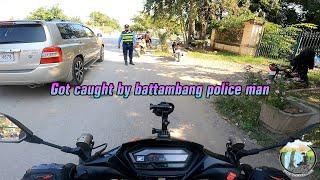 Got caught by police on 900km ride around Tonle Sap Lake | 500km/day Ride Training