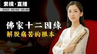 解脫痛苦和生死輪回的關鍵，佛家十二姻緣的真正意義！【無有淺談 | 素樸 | 直播】2025-05-03