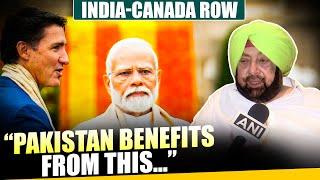 “Pakistan benefits from this…” Former Punjab CM Captain Amarinder Singh on India-Canada row