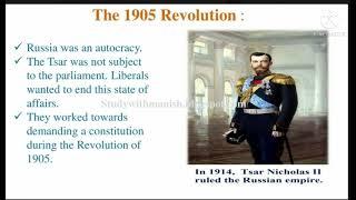 Class 9th History Chapter- Socialism in Europe and Russian Revolution   ( Part-2)