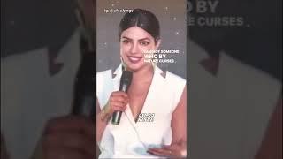 Priyanka Chopra Funny Reaction On Using Cuss Words #shorts #priyankachopra #priyankachoprainterview