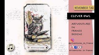 CLEVER OWL TAG - New ArtVentures in France digital designs