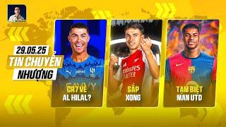 TIN CHUYỂN NHƯỢNG: ARSENAL CHỐT ZUBIMENDI, BARCA ĐÀM PHÁN VỚI RASHFORD, AL-HILAL MUỐN CÓ RONALDO