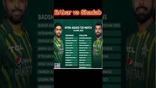Babar Vs Shadab practice match #shortvedio #youtubeshorts #cricket #pakistan