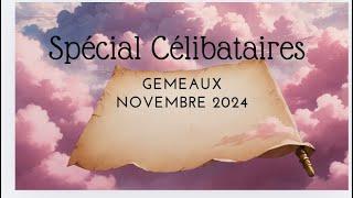 Gémeaux  Spécial célibataire  Novembre 2024~Une dernière étape avant le grand amour 