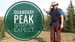 Quandary Peak - What To Expect