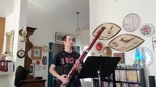 Etienne Ozi Bassoon Etude No. 35 from 42 Caprices