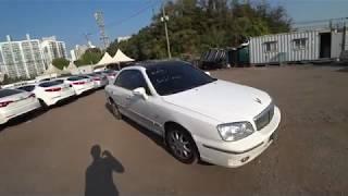 [중고차수출] 자동차수출 보내세요 2002년 현대자동차 그랜저XG 차량입니다 ( 2002 Hyundai grandeur xg used korean auto )