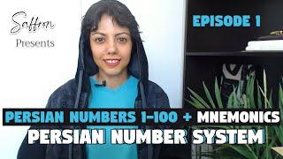 Persian Numbers 1 To 100 With Mnemonics | Learn Farsi