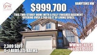 Luxury Living in the Hamptons | 5-Bedroom Home w/ 2-Storey Ceilings & Finished Basement! 