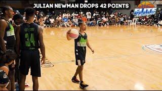 Julian Newman Drops 42 POINTS In CRAZY Celebrity Game! Full Highlights