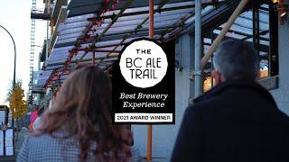 R&B Brewing Wins 2021 Best Brewery Experience Award