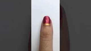 The most simplest nail art | #shorts #nailart #creativenailart #creative #naildesigns #creativelife