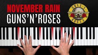 The Greatest ROCK Piano Intro Ever? (November Rain by Guns'n'Roses)