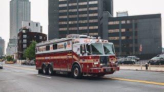 FDNY - Rescue 4 Responds to Person In The Water