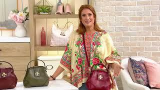 Patricia Nash Kettlewell Top_Handle Bag with Crossbody Strap on QVC