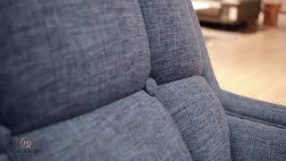 Home Quarters Furnishings — Home living fabric 1 seat sofa ON SALE for just $400!