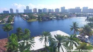 260 foot waterfront home in Coral Ridge Country Club for sale