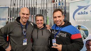 With Akis Tiniakos at the Boat&Fishingshow in Athens!