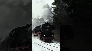 Oberhof, Schnee und Dampflok gehören einfach zusammen