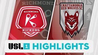 10.19.2024 | Richmond Kickers vs. Chattanooga Red Wolves SC - Game Highlights