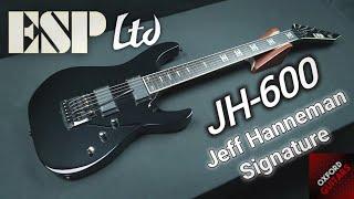 ESP LTD JH-600 Jeff Hanneman Signature 2021 H Dagger Inlays Kahler EMG Slayer guitar close up video