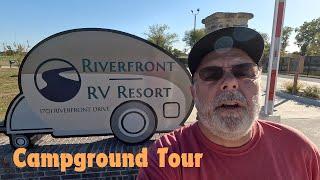 Campground Review/Tour: Riverfront RV Resort Fort Smith, AR #travel #rvlife #campingadventures