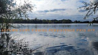 autumn  carp fishing 48hrs at trent view