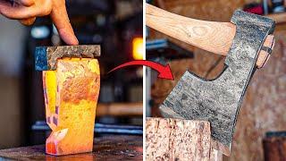 I Forged a Traditional Norwegian Axe From Scratch