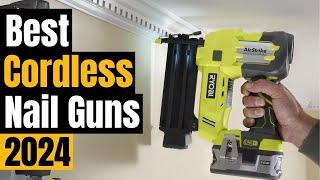 Best Cordless Nail Guns in 2024 for DIYers and Professionals