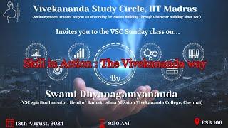 Vivekananda Study Circle IIT Madras is live