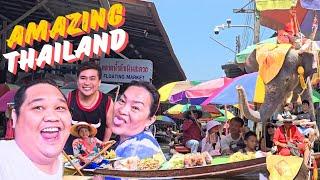 ELEPHANT RIDE at FLOATING MARKET sa Thailand worth it ba? | Madam Ely