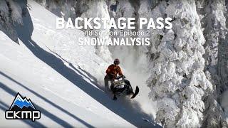 CKMP BACKSTAGE PASS - 2018 Ep2 - Snow Analysis