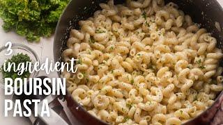 Boursin Pasta l The Recipe Rebel