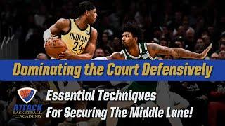 How To Protect The Middle Lane Of The Basketball Court