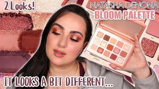 NATASHA DENONA BLOOM PALETTE REVIEW & COMPARISONS! + 2 LOOKS