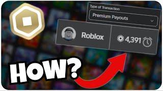 How PREMIUM PAYOUTS work in Roblox!