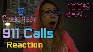 5 CREEPIEST 911 CALLS REACTION 2017(100% REAL)!!!! | Jalila O.