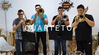 " Hino CCB 395 " - Quarteto de Trombone de Pistos na TENOR MUSIC