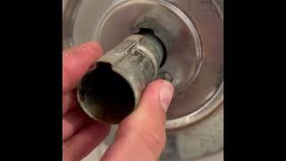 Replacing a Moen 1225 shower cartridge