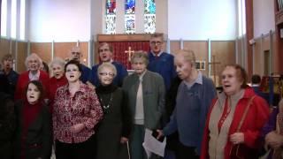 St. Mary the Virgin Anglican Church in Victoria, BC singing Silent Night