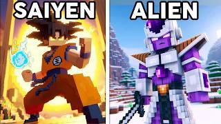 I Made 100 Players Simulate a DRAGON BALL Z Civilization in Minecraft...