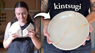 How I fixed broken pottery with gold 