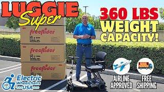 Freerider USA Luggie Super Folding Mobility Scooter [2024]