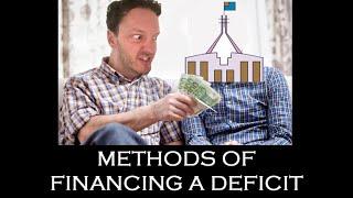 Methods of financing a budget deficit