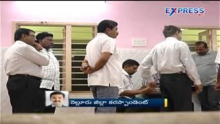 ACB raids sub registrar office in Nellore Dist - Express TV