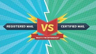 The Difference Between Registered & Certified Mail