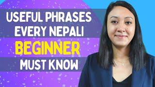 #29 Learn Nepali for Beginners | Common Nepali Phrases used by LOCAL PEOPLE